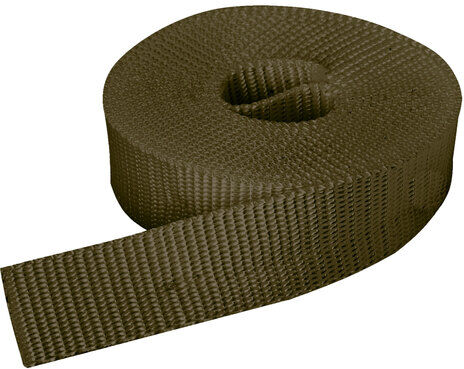 buttinette Taschengurtband, olivgrün, Breite: 2,5 cm, Länge: 3 m