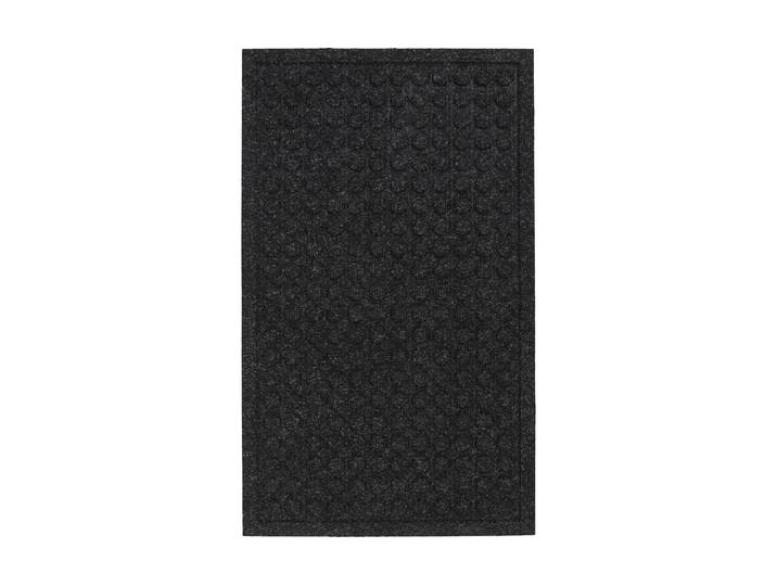 Fussmatte House Doctor Entry 75 x 45 cm , schwarz, B:45cm L:75cm, Gummi, Polypropylen (PP), Teppiche, Fussmatte
