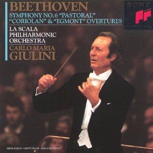 Carlo Maria Giulini - Sinfonie 6 Pastorale / Coriolan & Egmont-Ouvertüre - Preis vom 09.10.2026 07:28:09 h