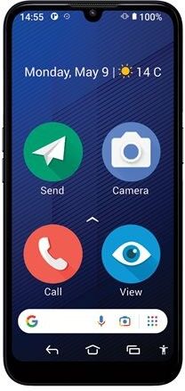Doro 8200 4G 4GB RAM 64GB Mobile Phone - Dark Blue