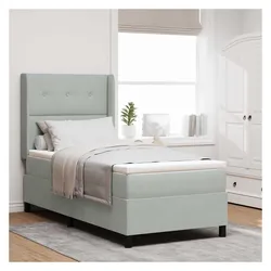 vidaXL, Boxspringbett, Inlenar (Knopfheftung) (80 x 200 cm)