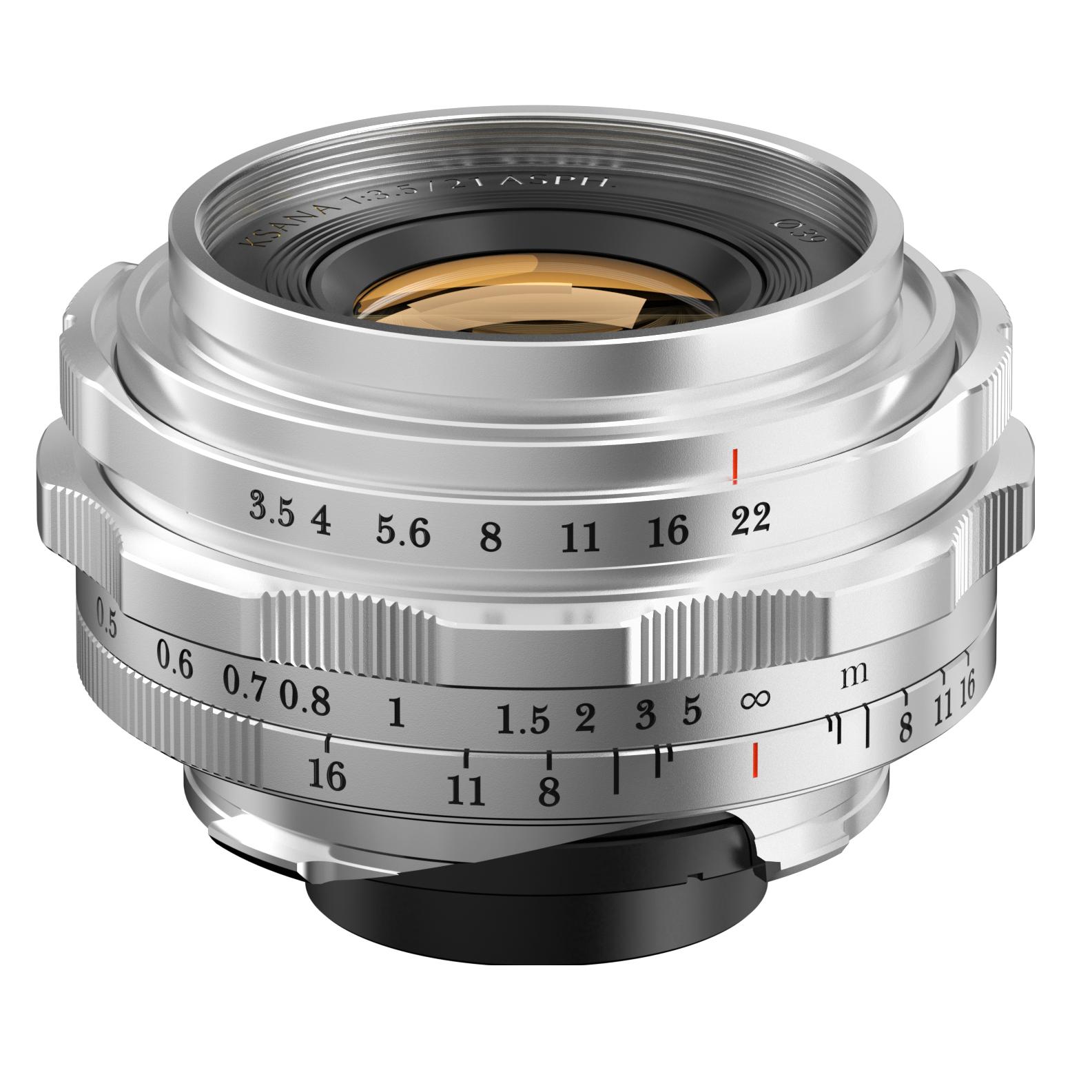 Thypoch Full-frame Photography Lens Ksana 21mm f/3.5 ASPH. for Leica M Mount Silver (Leica M, Vollformat) (TP-K21M-SR)