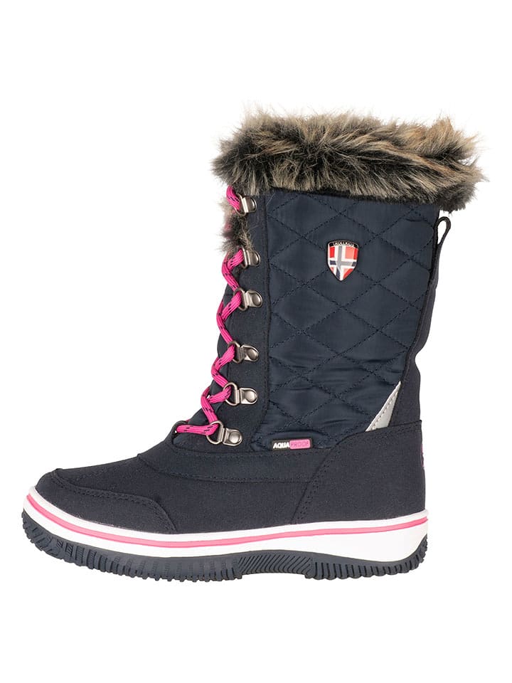 Trollkids Winterstiefel "Holmenkollen" in Dunkelblau - 32