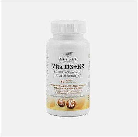 BETULA VITA D3 2000UI + K2 100ug 90 COMPRIMIDOS