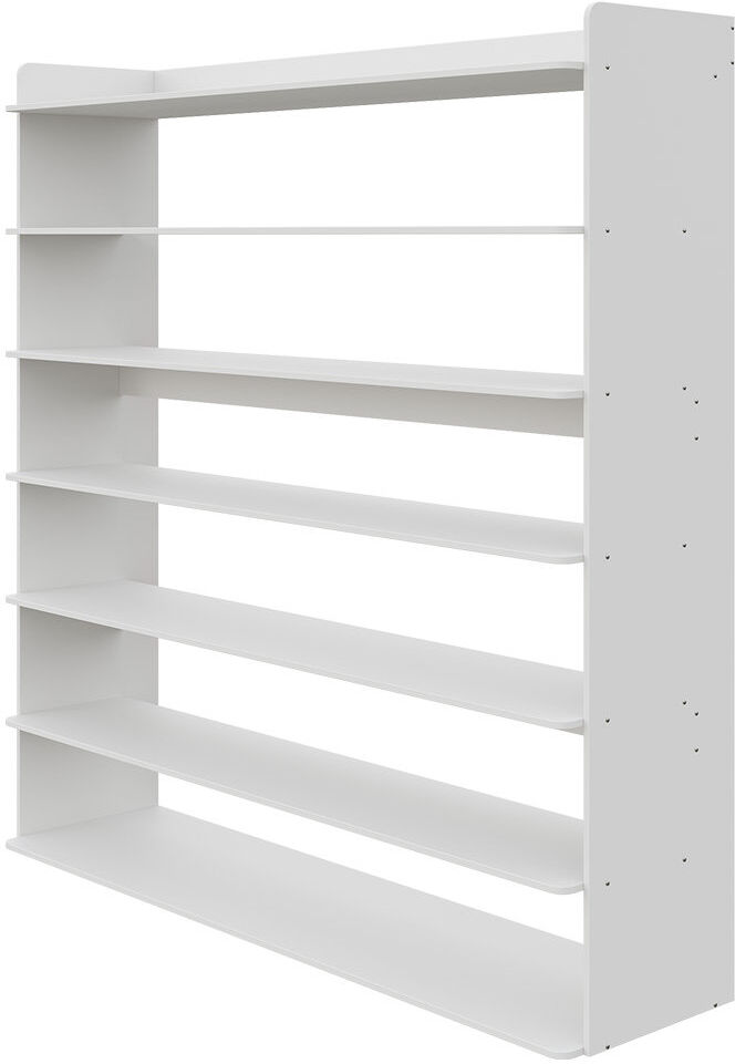 Rebrilliant 24 Pair Stackable Shoe Rack Warm White 24