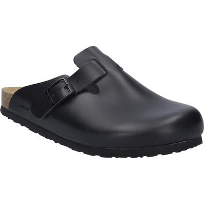 Clog JOSEF SEIBEL "Josef 04, schwarz", Herren, Gr. 50, schwarz, Obermaterial: 100% Rindsleder Leather cow., Schuhe Clog