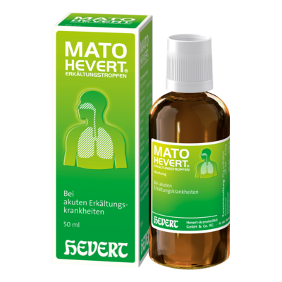Hevert-Arzneimittel GmbH & Co. KG MATO Hevert Erkältungstropfen 50 ml 02346458