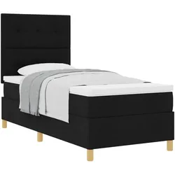vidaXL, Boxspringbett, Boxspringbett (100 x 200 cm)