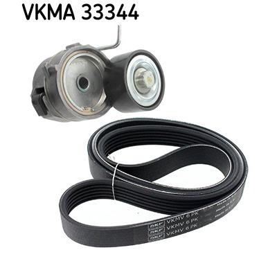 SKF Keilrippenriemensatz VKMA 33344 für Opel Peugeot (DF-PSA) Citroën Skoda TOYOTA Fiat LEXUS