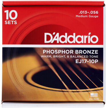 Daddario EJ17-10P