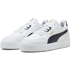 PUMA Shuffle Downtown Sneaker 04 - PUMA white/new navy/PUMA gold 40