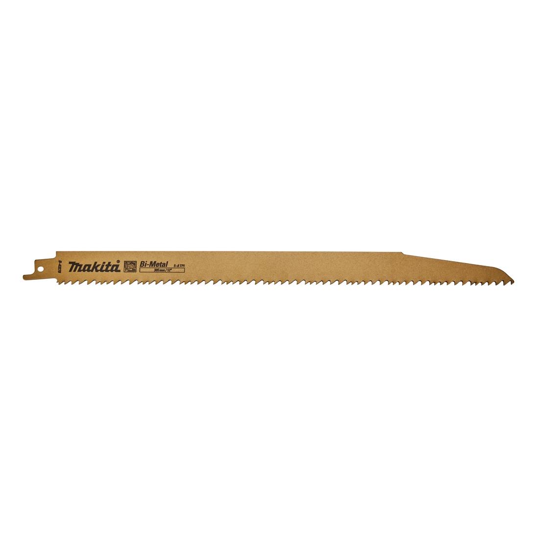 Makita B-43278-2 Tiesinio pjūklo pjūkleliai BIM 305X1,6mm (5-8tpi), 2Vnt., medžiui su vinimis (B-43278-2)