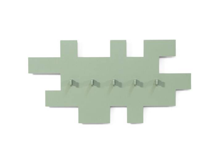 Spinder Design Garderobenleiste Skadi dusty green Stahl H 21.5 cm