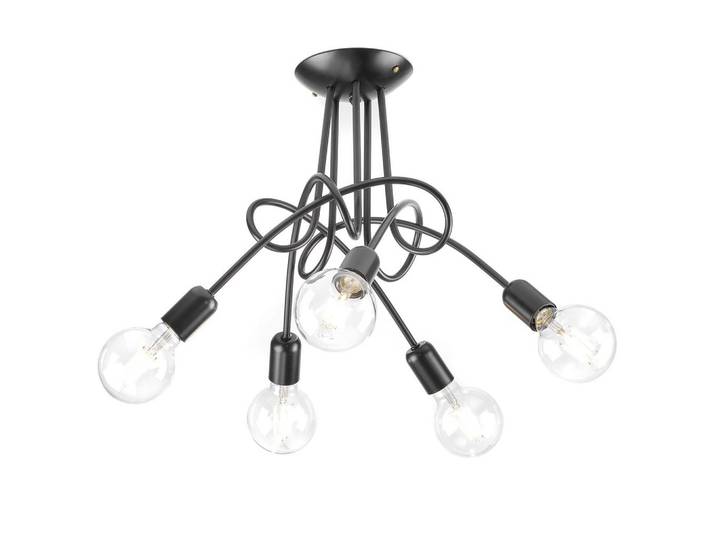 DECKENLEUCHTE Schwarz L: 65 cm 22W