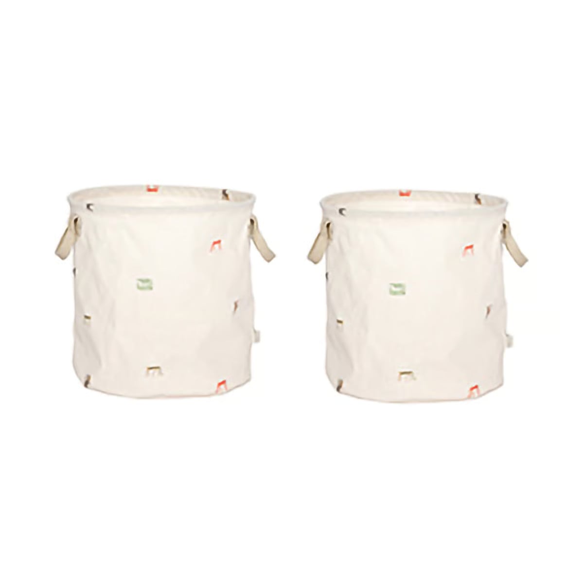 OYOY Moira opbergmand medium 2-delig Multi Ø32 cm