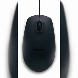 DELL Muizen: zwarte optische USB-muis met schuifwiel