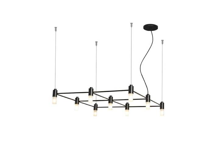 TOOY lampe à suspension QUADRANTE 505.09 (Noir mat - verre et métal)