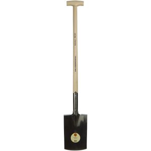 SHW Spaten 54817, Havau-Gärtnerspaten Profi, rundes Blatt, Länge 115cm