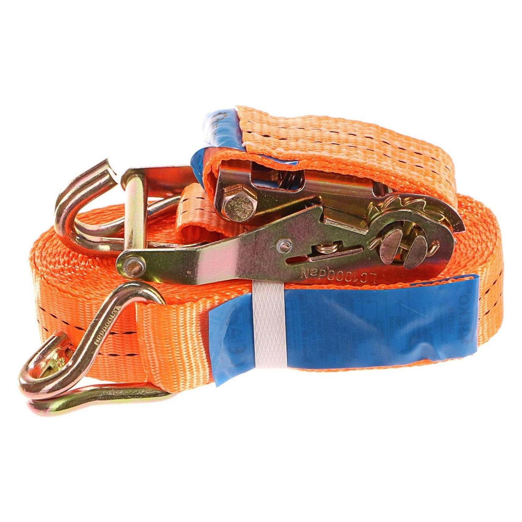 GEKO Spanngurt mit ERGO-Ratsche und Haken, 12m/5T/50mm (G02362)