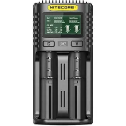 Nitecore UM2 USB-Ladegerät (1 Stk., Ladegerät ohne Akku), Akku Ladegerät