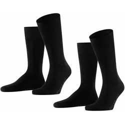 Falke Herren Socken Swing - 2er Pack - Navyblue m (6490) - 43-46