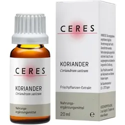 CERES Koriander Coriandrum sativum Extrakt Tropfen 20 ml