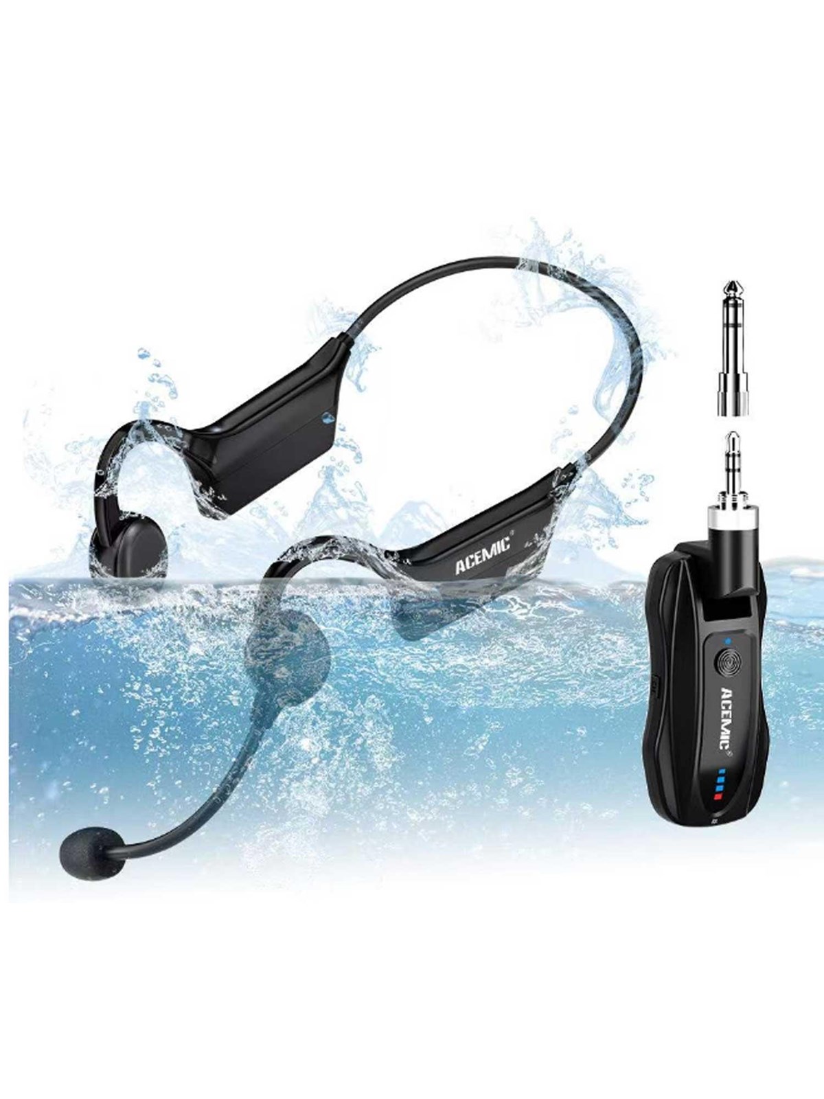 Acemic HS-1 - Wasserdichtes drahtloses Headset
