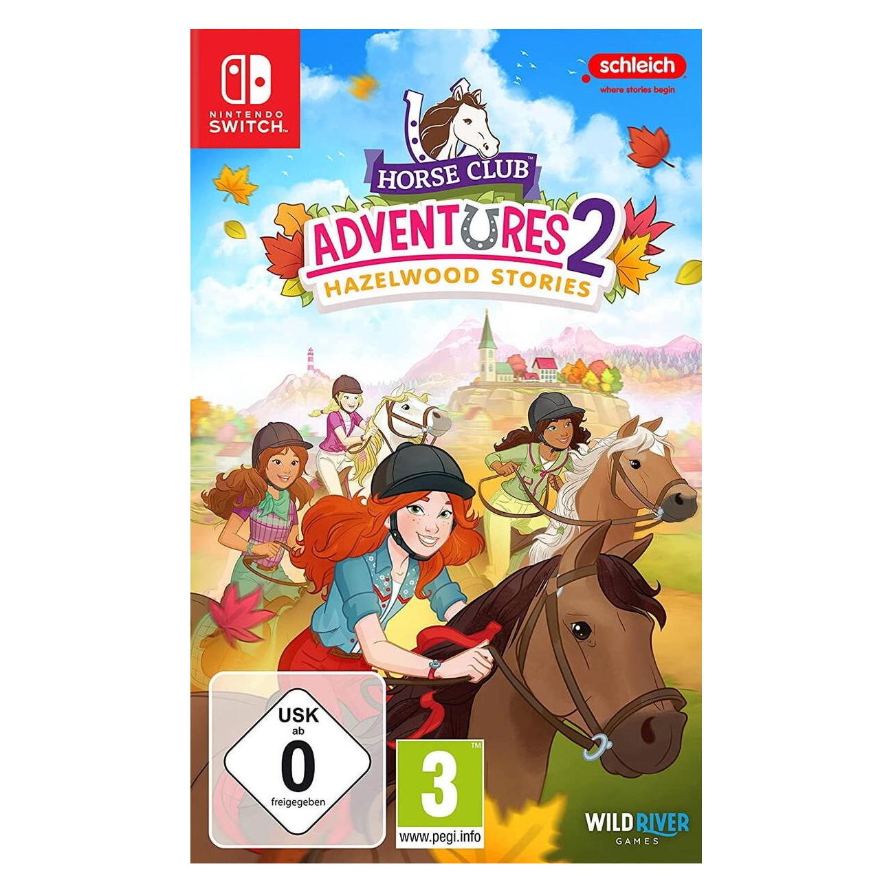 Wild River Games Horse club adventures 2 - Hazelwood stories (Switch, Switch Lite, Switch OLED, EN, FR) (104508)