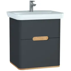 Vitra Sento Set 63 cm, 2 Laden, Anthrazit Matt, 60834 60834