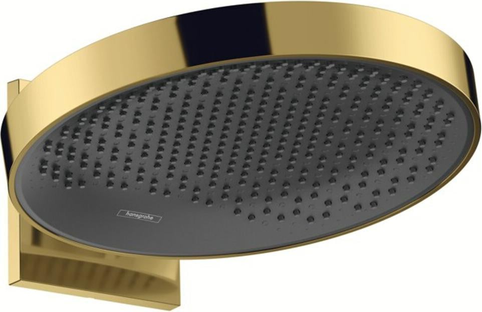 Hansgrohe RAINFINITY 360 Kopdouche met wandmontage in gepolijst goud