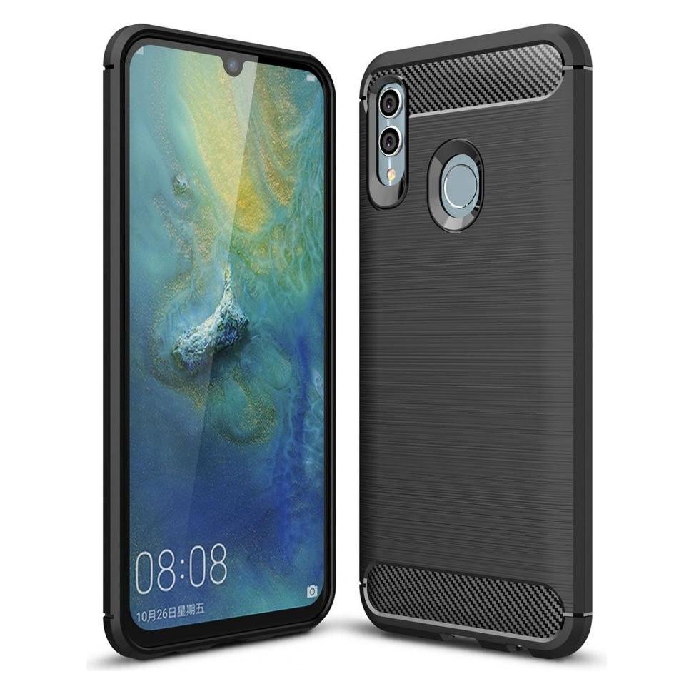 Screenguard Honor 10 Lite Hülle Carbon Brushed Soft TPU (Honor 10 Lite) (00024476)