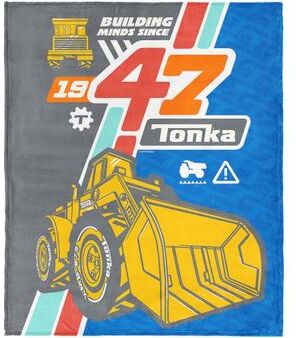 Hasbro Tonka Silk Touch Throw Blanket 46x60 inches by THE NORTHWEST GROUP in Tonka (Size OS)