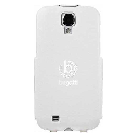 Bugatti Style for Mobile UltraThin Book Case Geneva für Samsung Gal. S4, White (Samsung Galaxy S4) (08428)