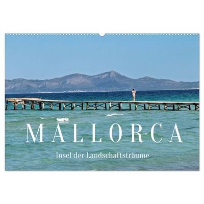 Mallorca - Insel der Landschaftsträume (Wandkalender 2027 DIN A2 quer), CALVENDO Monatskalender