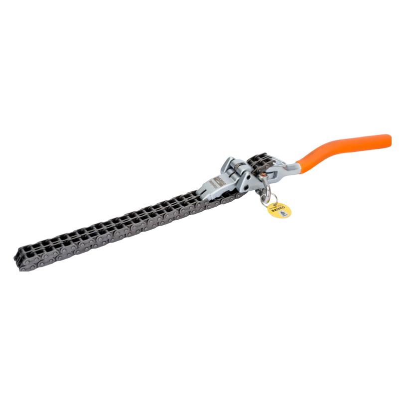 Irimo Ölfilter-Kettenschlüssel mit D-Schäkel, 520 mm (TAHBE64520)