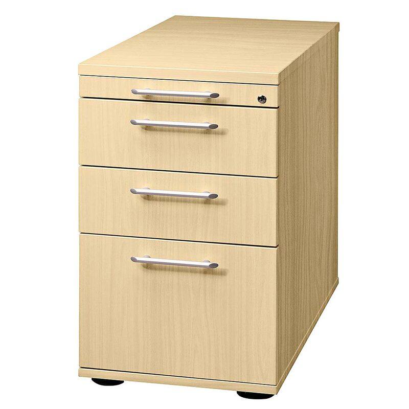 HAMMERBACHER Prokura Standcontainer 4 Auszüge Ahorn VSC40/3/3/RE