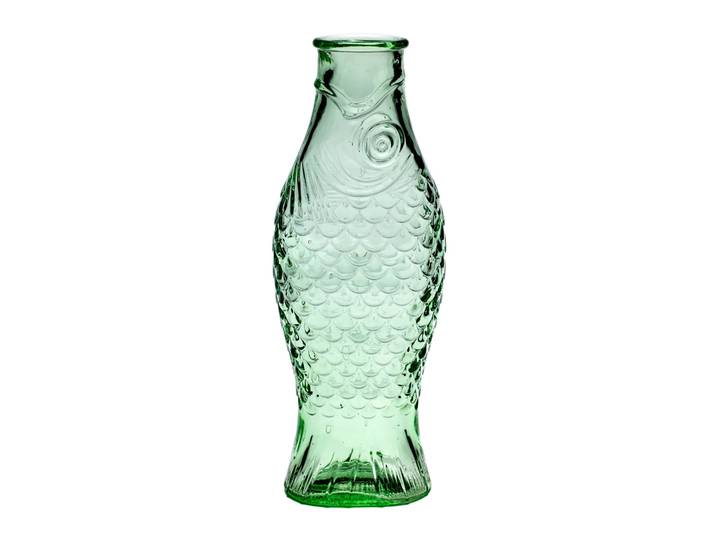 Serax Bouteille en verre Fish & Fish 85 cl Green