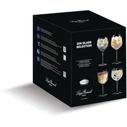 Luigi Bormioli Set 4 Mixology Gin-Kelche