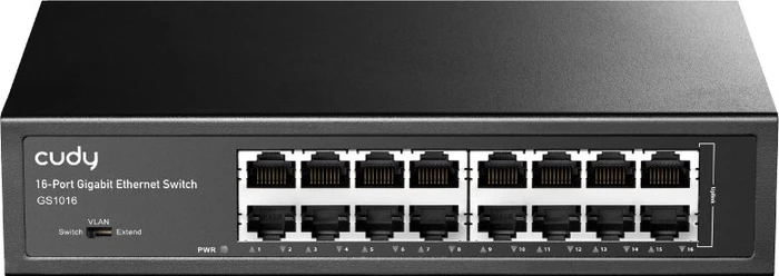 CUDY 16-Port Gigabit Metall-Switch