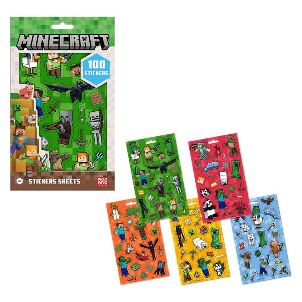 Kids Licensing Minecraft Stickers set (100 Sticker) (48317180)