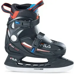 FILA Freizeitschlittschuh J-One Ice HR - verstellbar, Größe 26-30 in Schwarz Schwarz