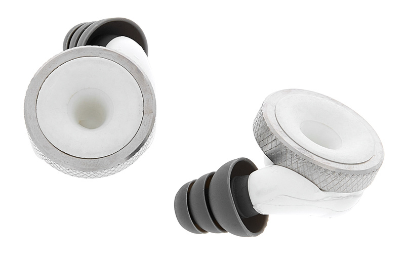 Limousine Earplugs Knops Knurled White bianco