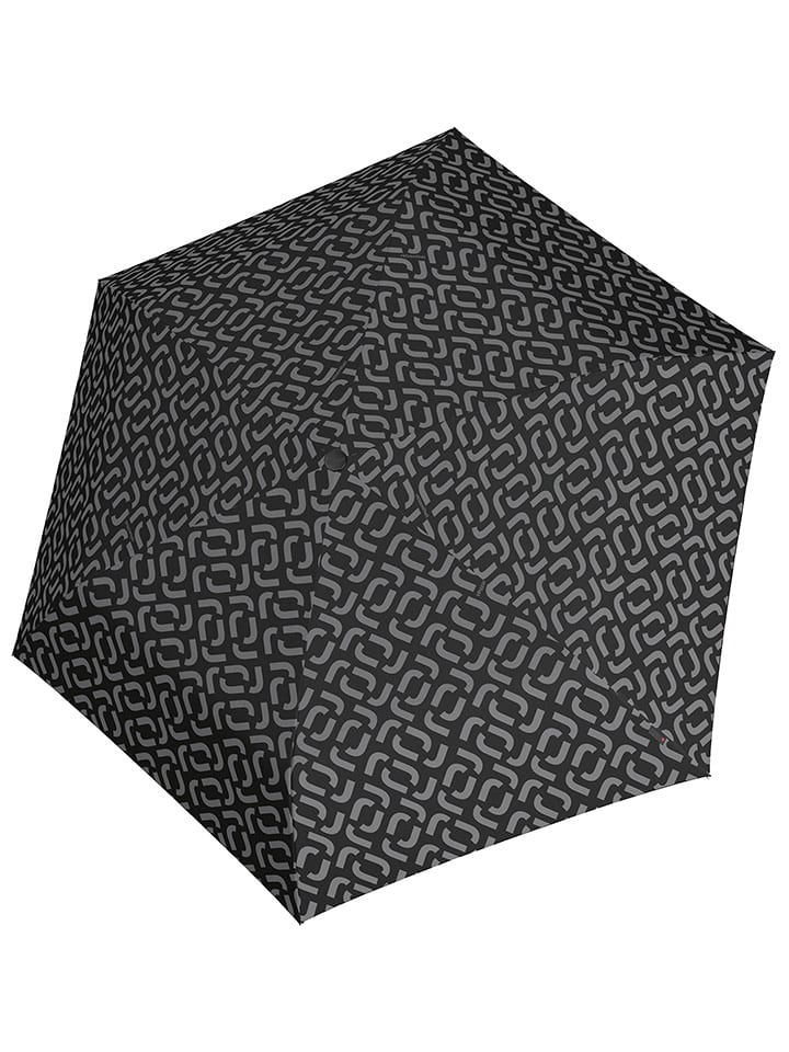 Reisenthel Regenschirm "Mini" in Schwarz/ Silber - onesize