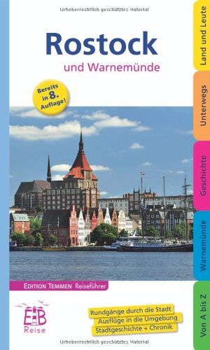 Ingrid Ehlers - Rostock und Warnemünde. Edition Temmen Reiseführer: Rundgänge durch die Stadt. Ausflüge in die Umgebung. Stadtgeschichte & Chronik - Preis vom 18.10.2026 19:22:15 h