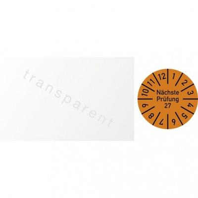Dreifke® Kabelprüfplakette Nächste Prüfung 2027, Folie, 60x25 mm, 10 Stück/Bogen