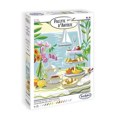 SENTOSPHÈRE - Malen nach Zahlen Tea Time