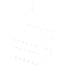 Hansa Kopfbrause komplett 200 x 200 mm 59913873 200 x 200 mm chr