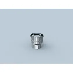 Bertrams Polyline LAS Kesselanschluss 42KA70-80 Kesselstutzen 70/100 Abgassystem 80/125
