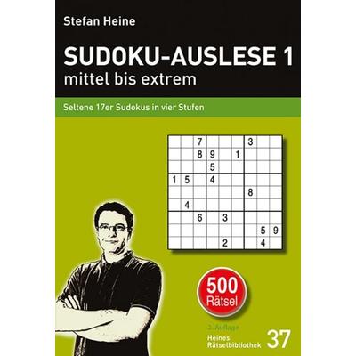 SUDOKU-AUSLESE 1 – mittel bis extrem, Taschenbuch von Stefan Heine, Verlag presse service, 978-3-939940-36-4
