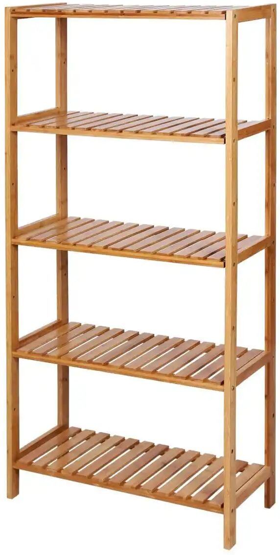 Höffner Regal  Bambou ¦ holzfarben ¦ Maße (cm): B: 60 H: 130